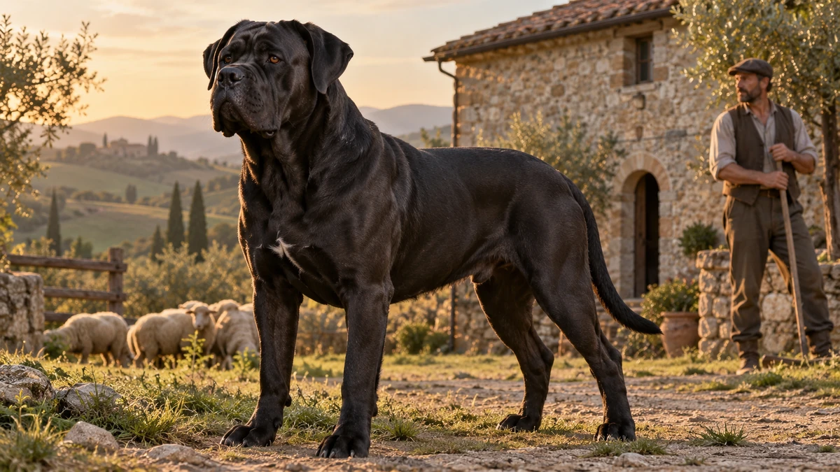 Cane Corso köpek — ırkın tarihi ve kökeni